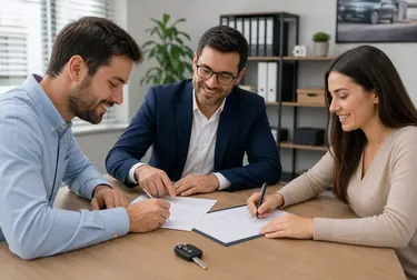 Equipe ajudando na transferência de propriedade de um veículo em São Mateus.